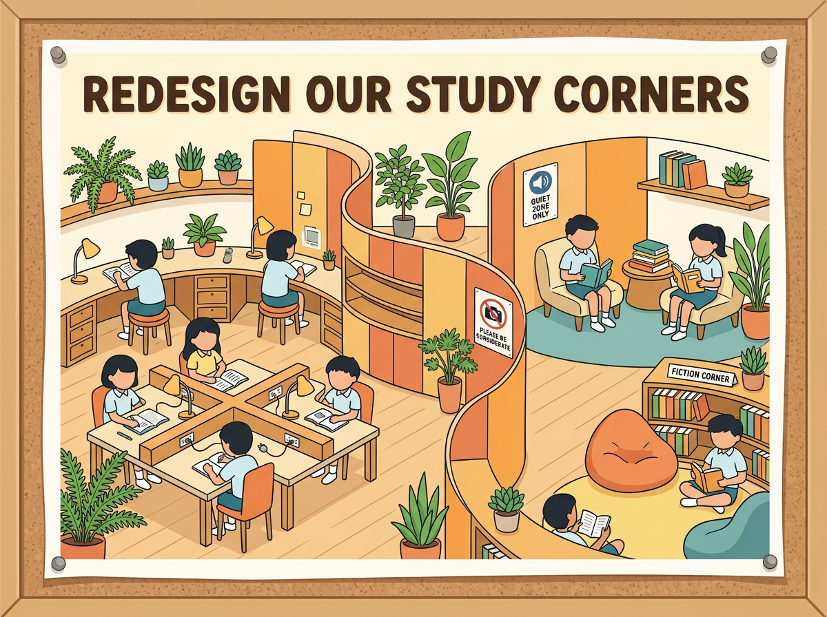 Stimulus poster: Study Corners