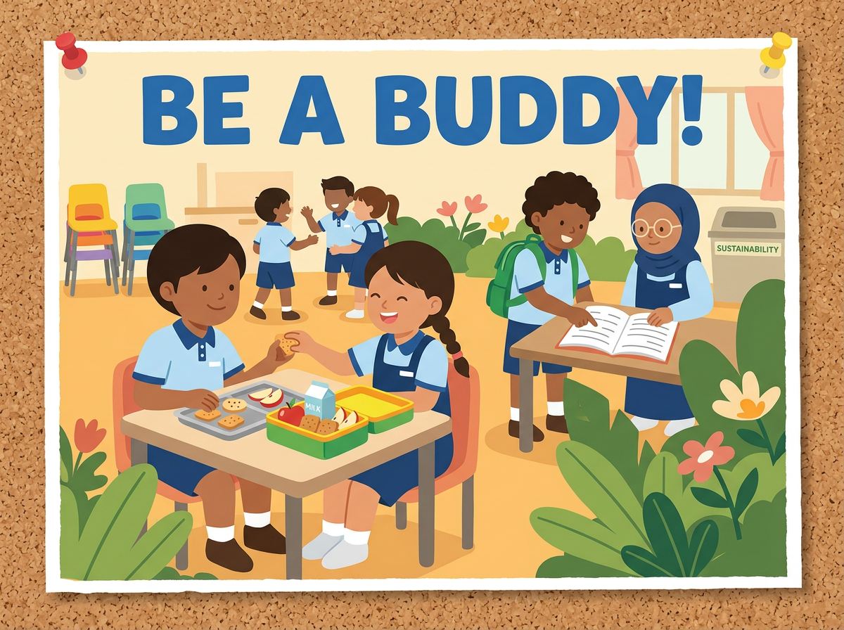 Stimulus poster: Be a Buddy