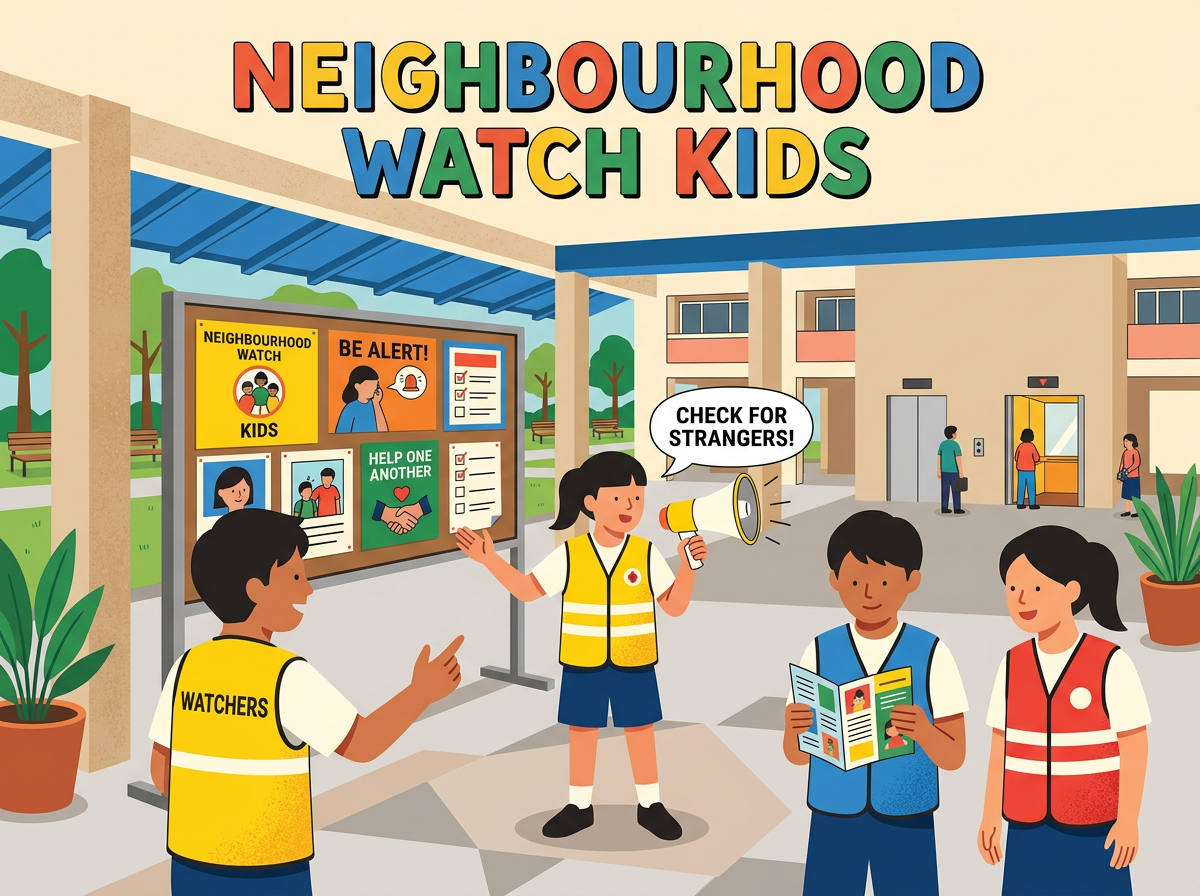 Stimulus poster: Neighbourhood Watch Kids