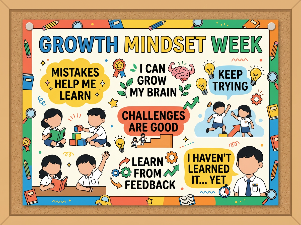 Stimulus poster: Growth Mindset Week