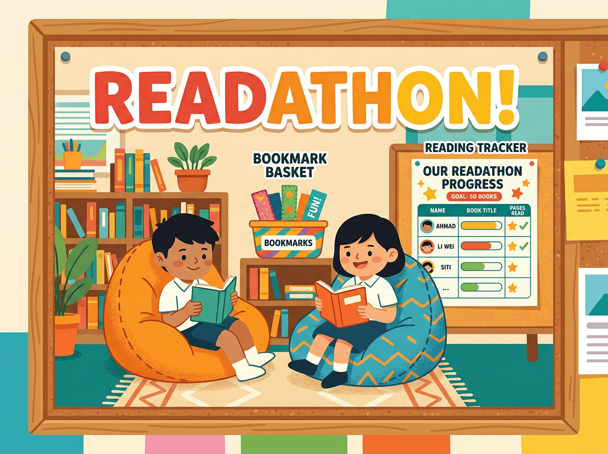Stimulus poster: Readathon