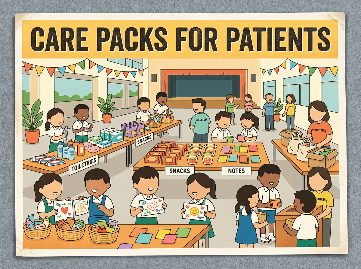 Stimulus poster: Care Packs Drive